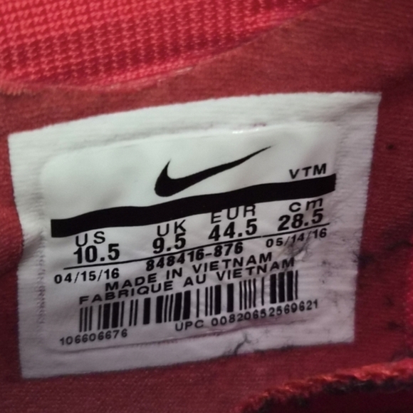 SPRING SALE | Nike Free Train Instinct Size 10.5 Hustle Hart Trainers High Top - Picture 12 of 12